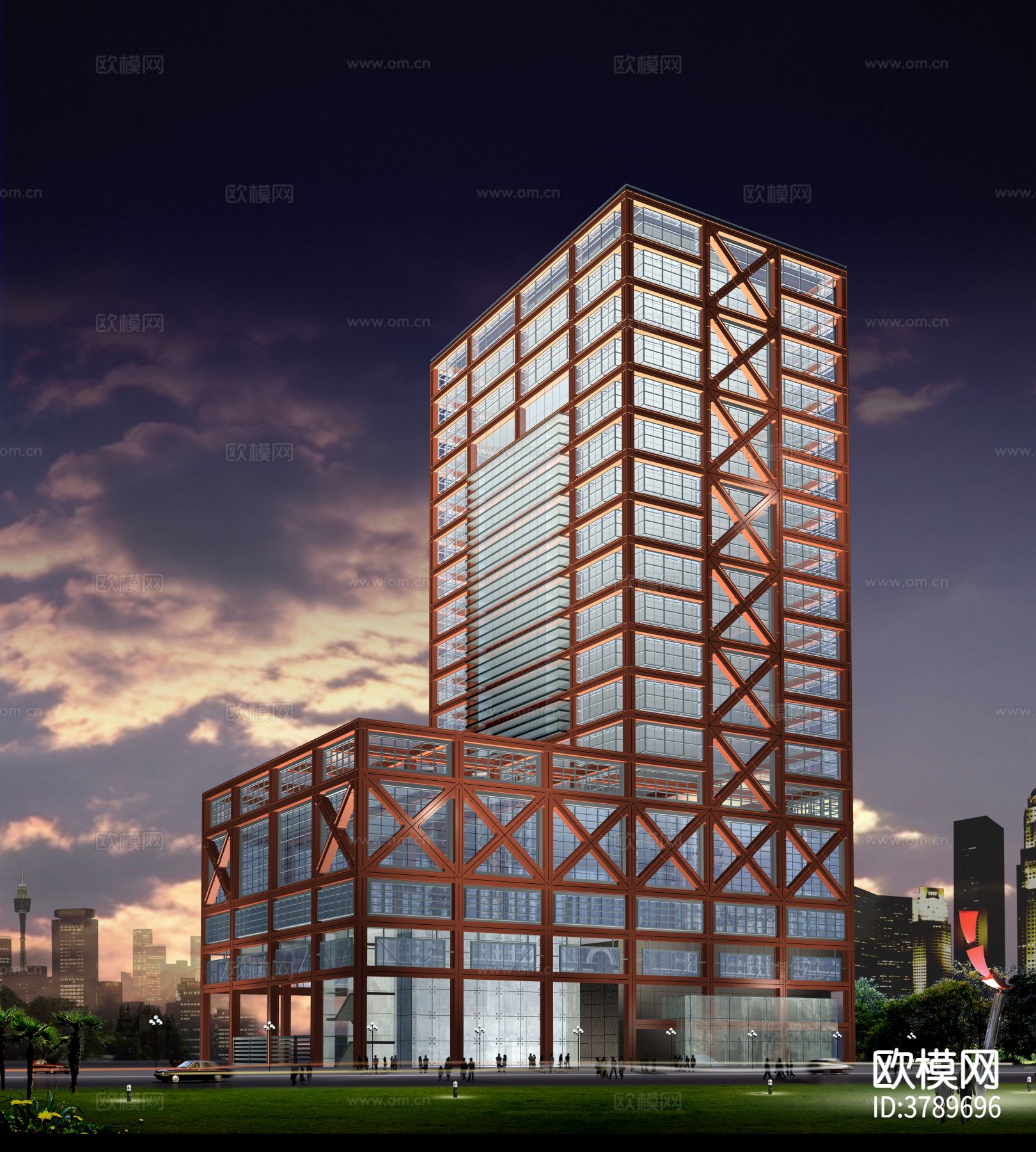 地铁培训中心效果图下载（渲染图6）