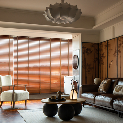 飞墨设计|原木风客厅