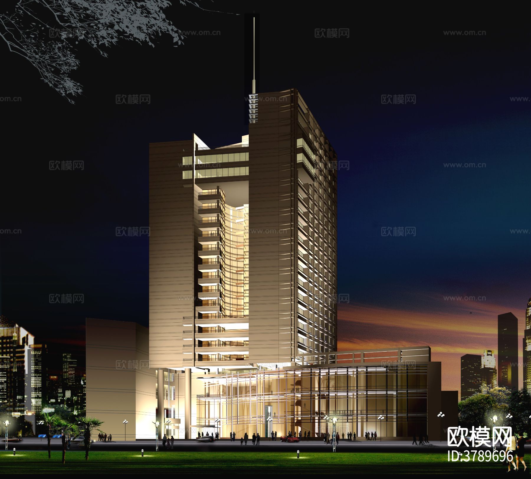 地铁培训中心效果图下载（渲染图4）