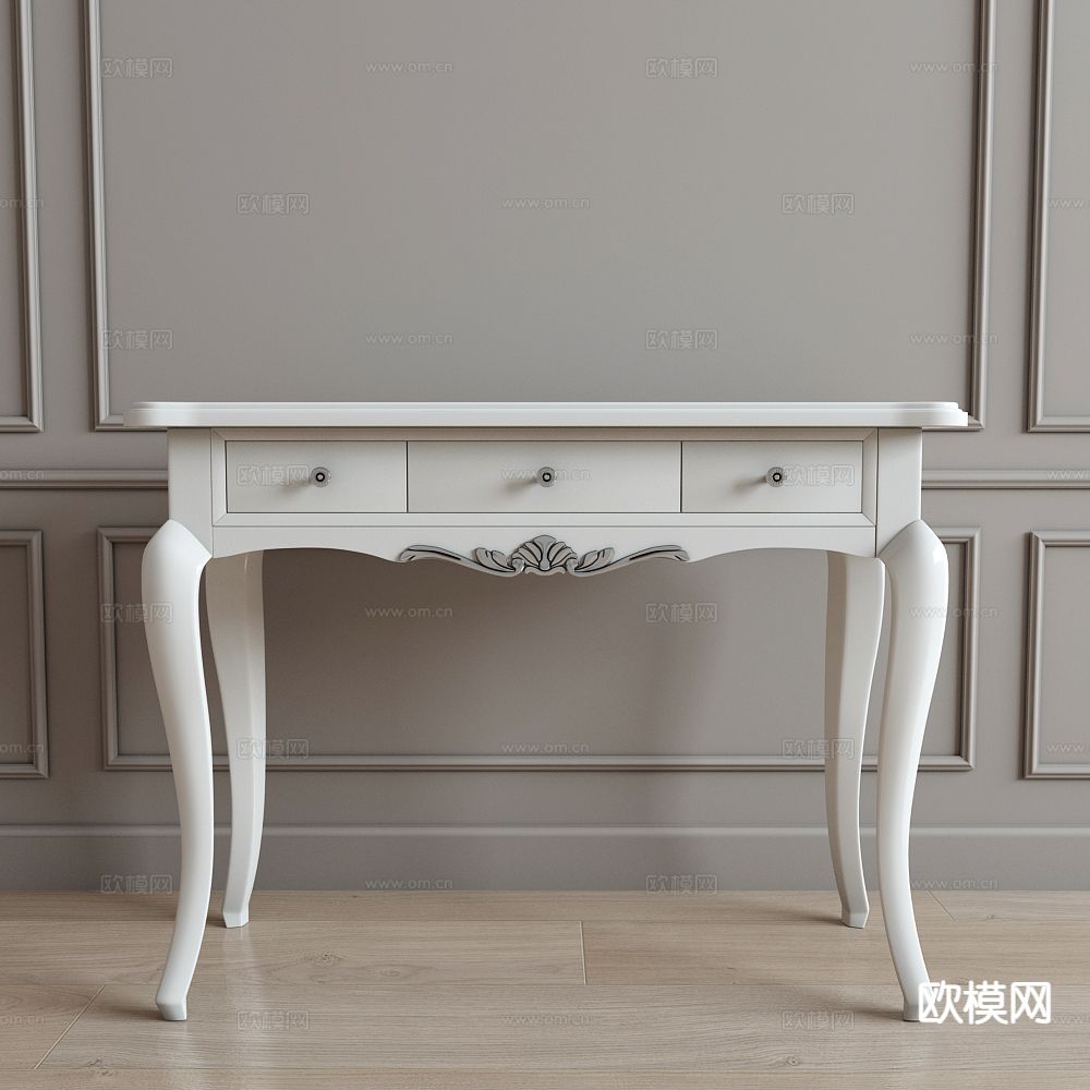 欧式端景台3d模型下载