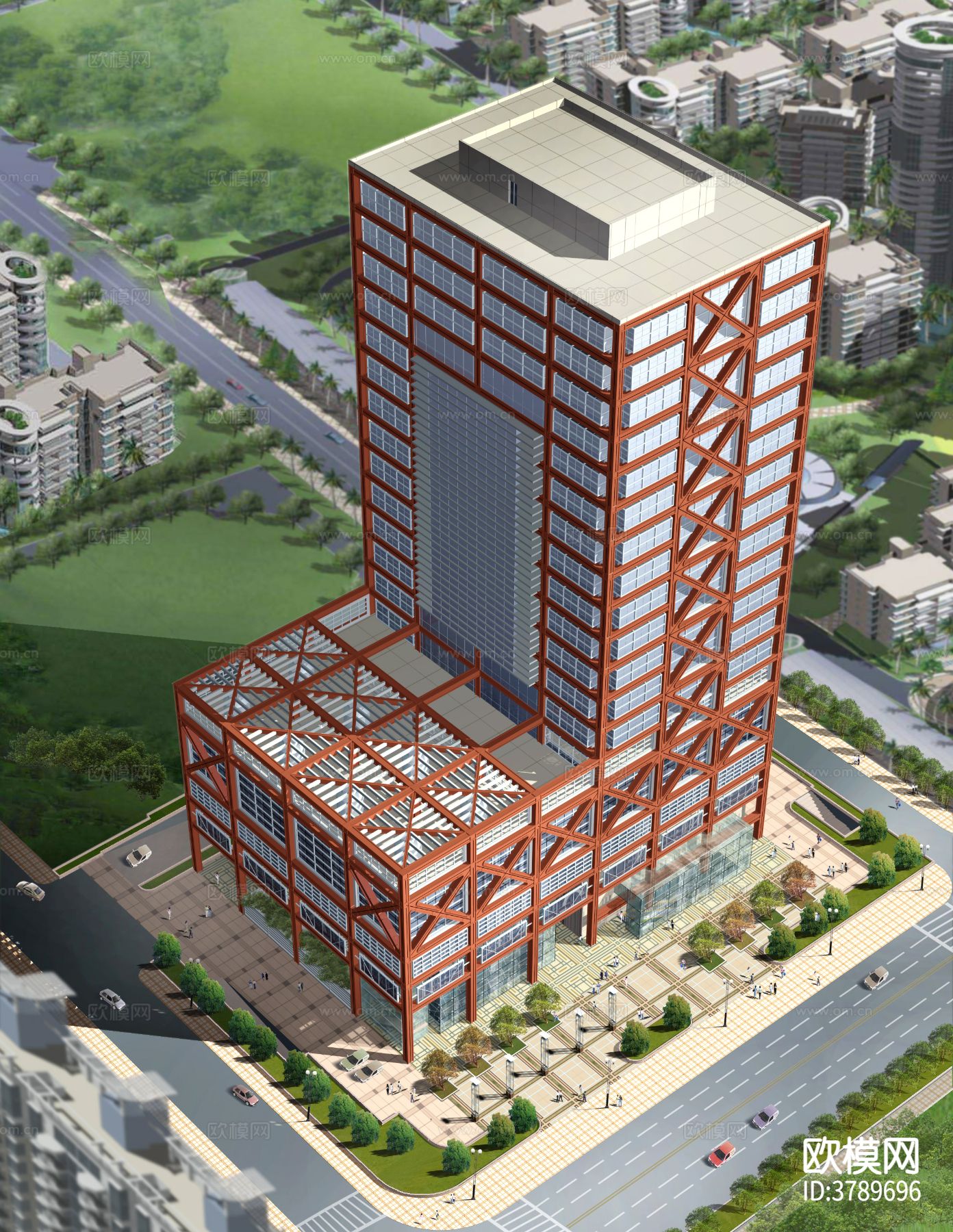 地铁培训中心效果图下载（渲染图5）