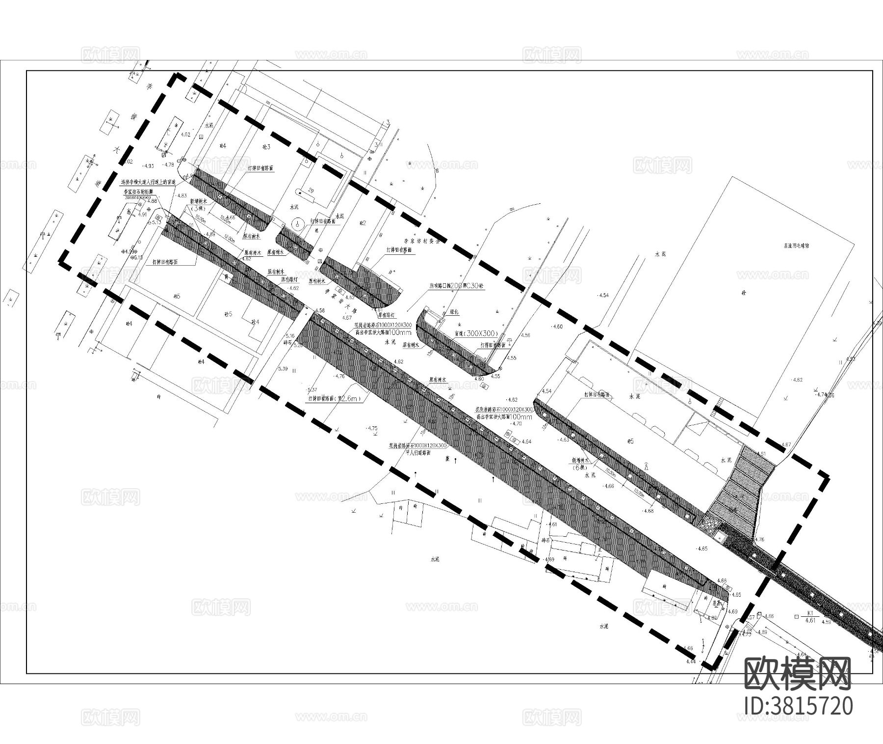 道路工程方案cad施工图