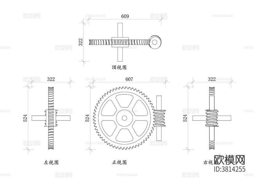 螺旋齒輪節(jié)點(diǎn)大樣圖下載