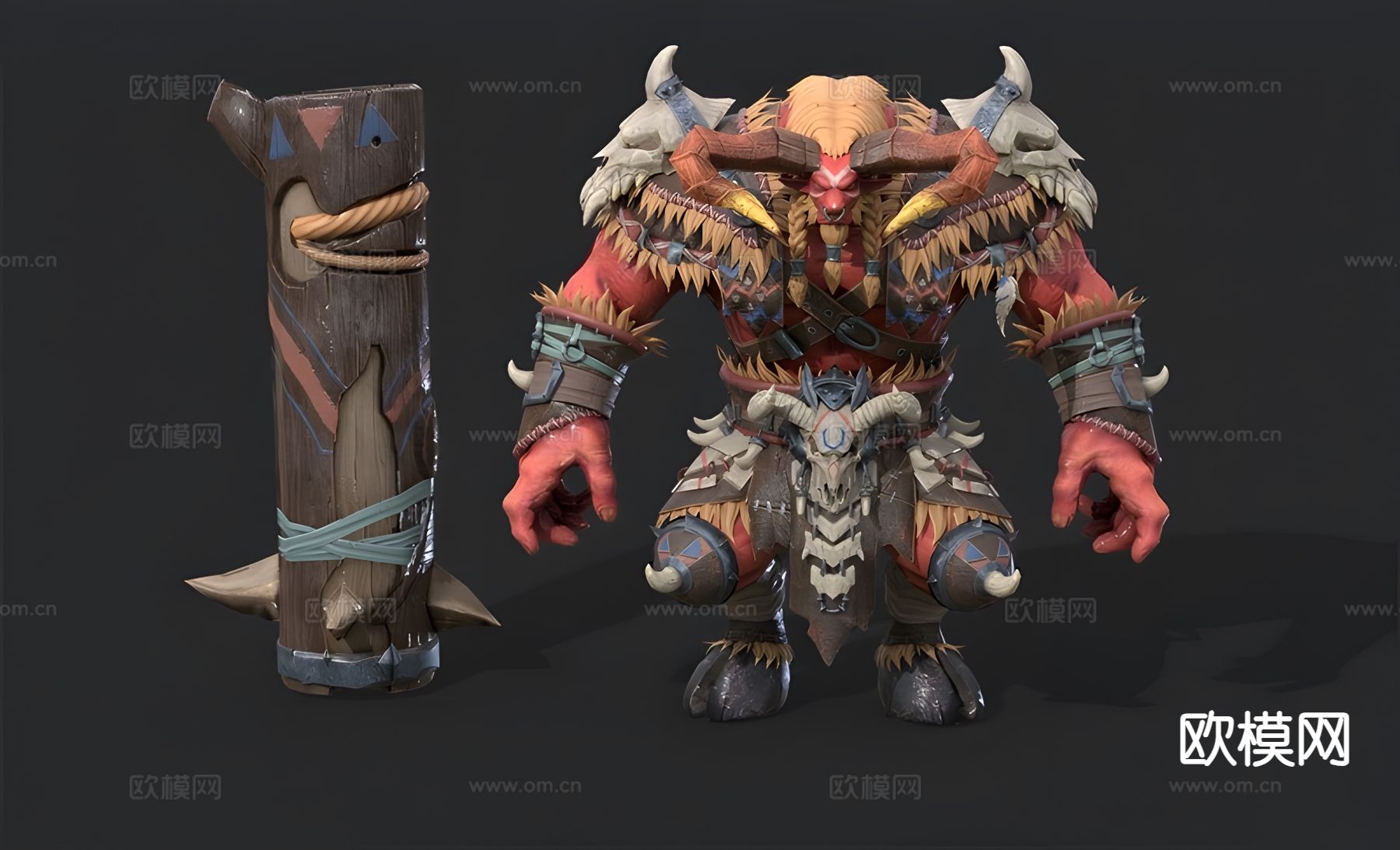 牛魔 动漫3d模型下载