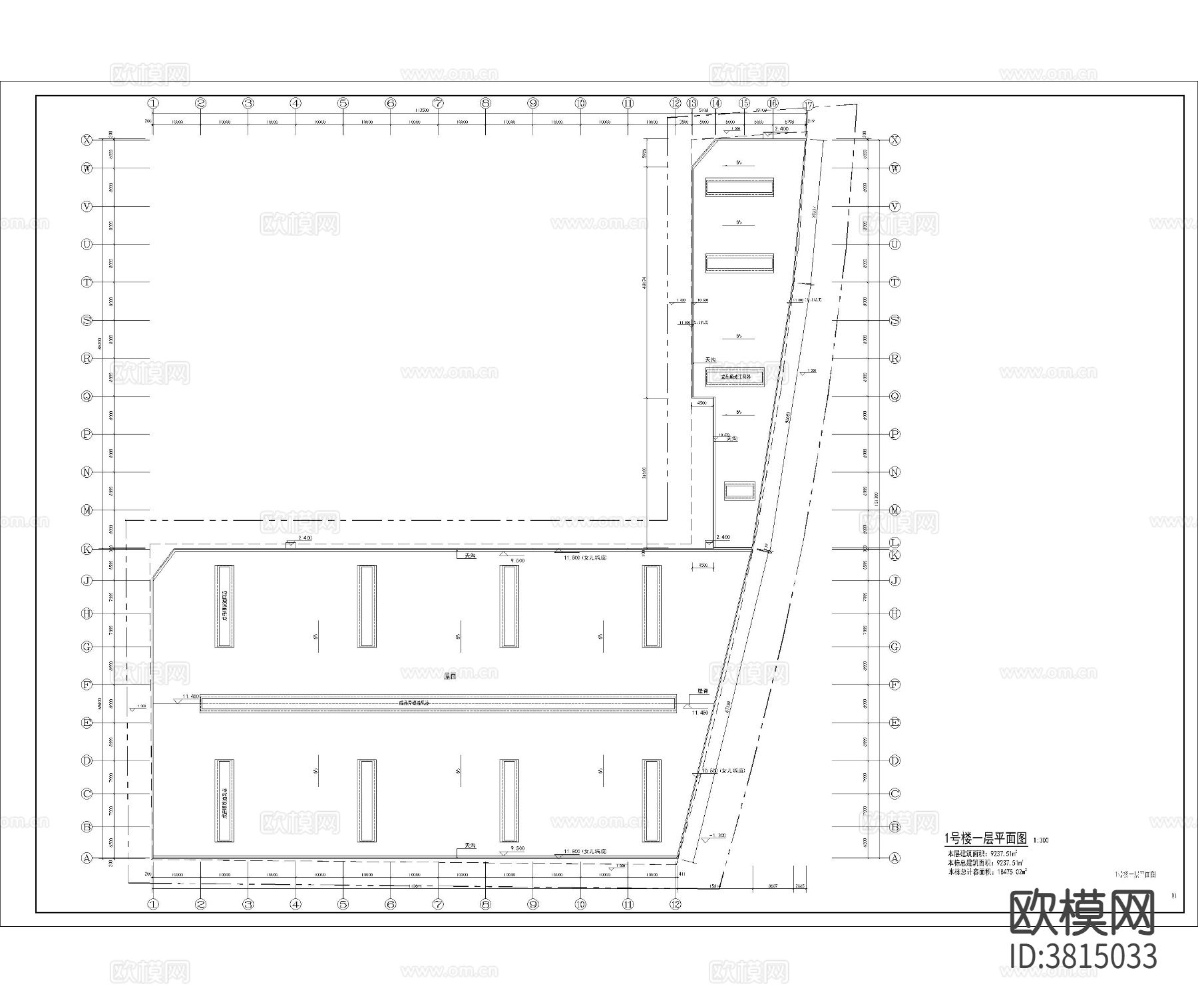 厂房 建筑CAD施工图