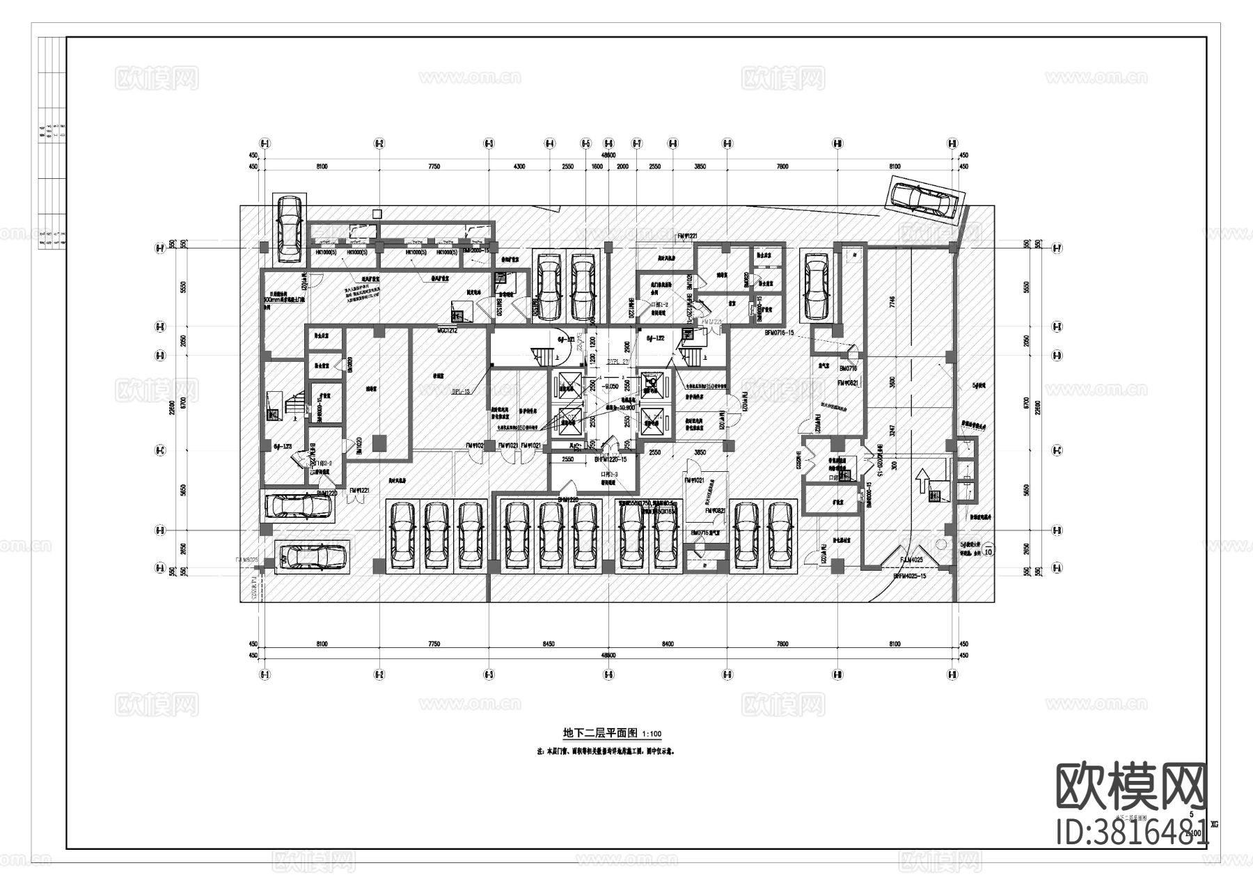 全套土建cad施工图