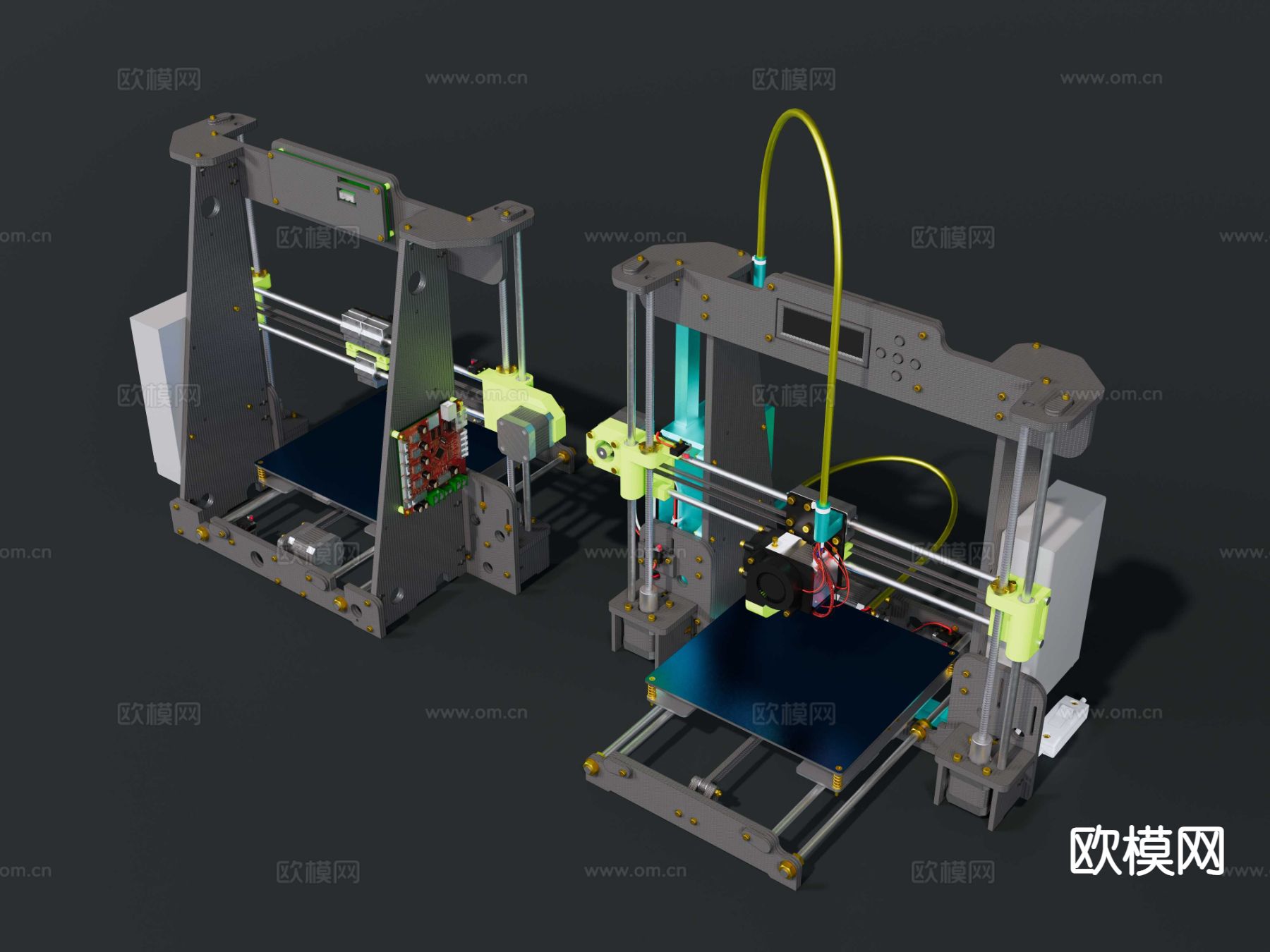 3D打印机 立体打印机su模型