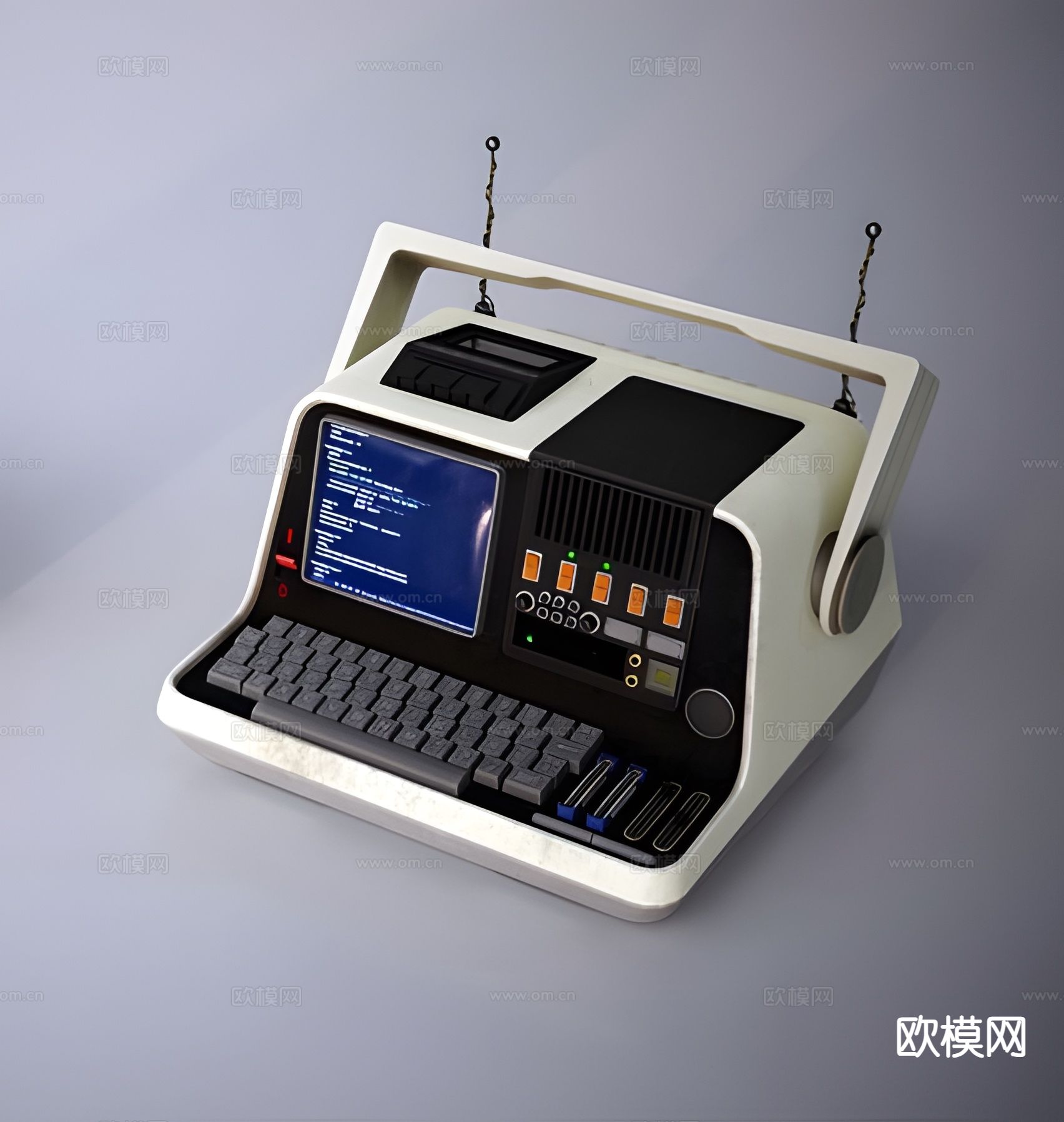 便携式计算机3d模型