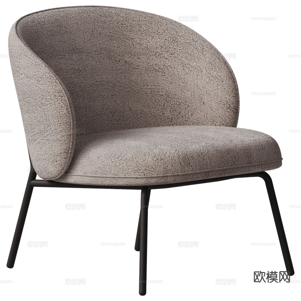 BoConcept 休闲椅3d模型