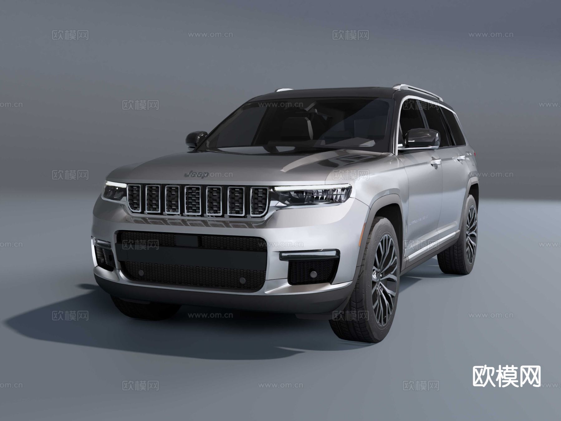 汽车 轿车 吉普车 JEEP GRANDsu模型