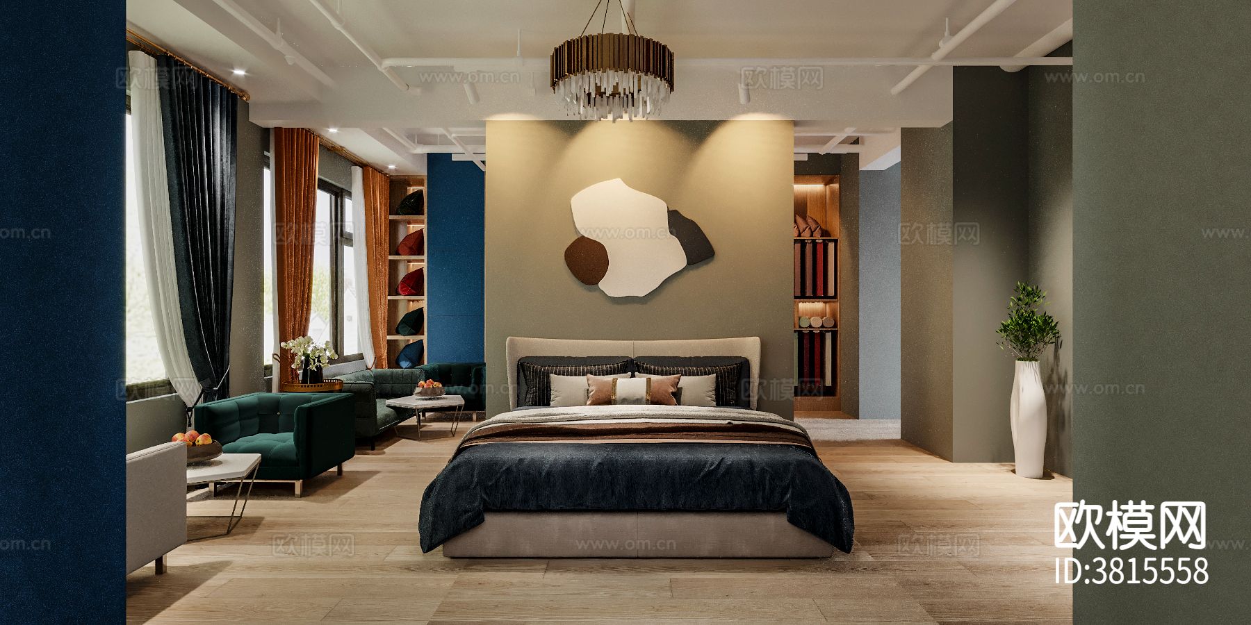 床品店 软装店装修效果图下载（渲染图8）