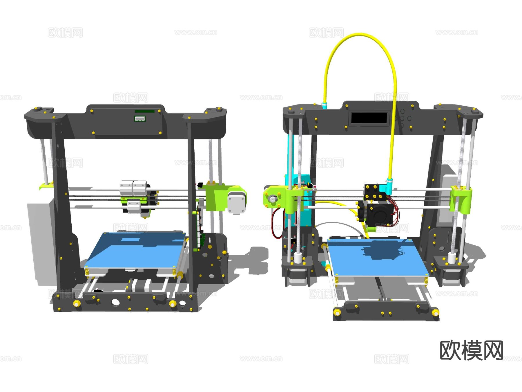 3D打印机 立体打印机su模型