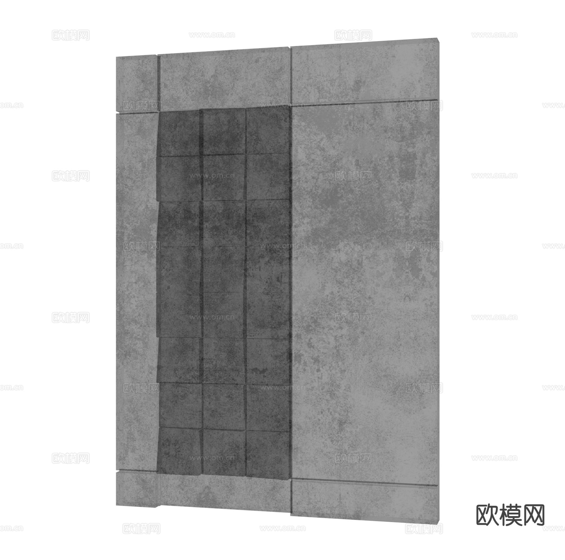 现代墙饰挂件su模型