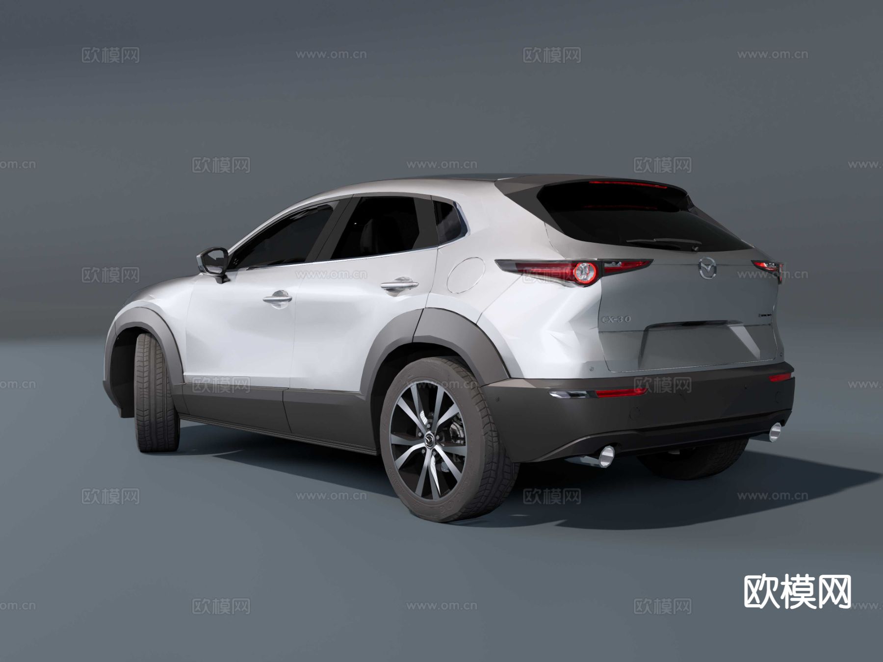 马自达汽车 轿车 CX30su模型