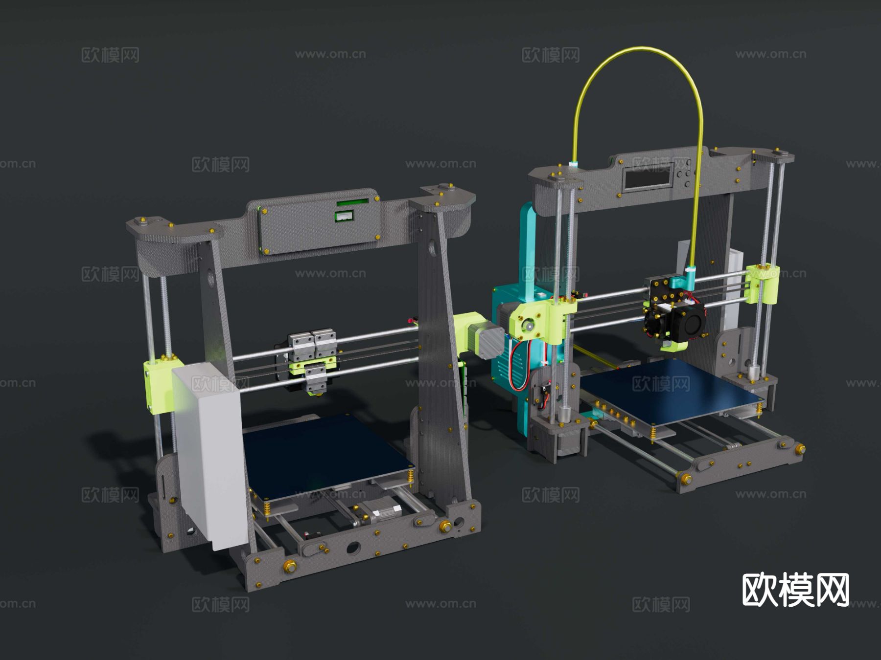 3D打印机 立体打印机su模型