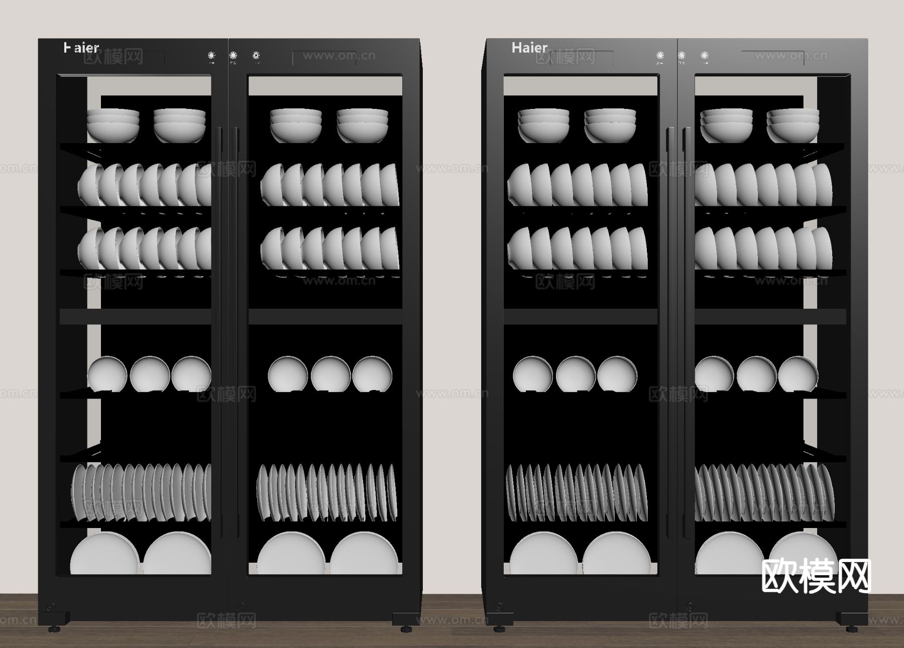 厨房电器 消毒柜 洗碗机su模型