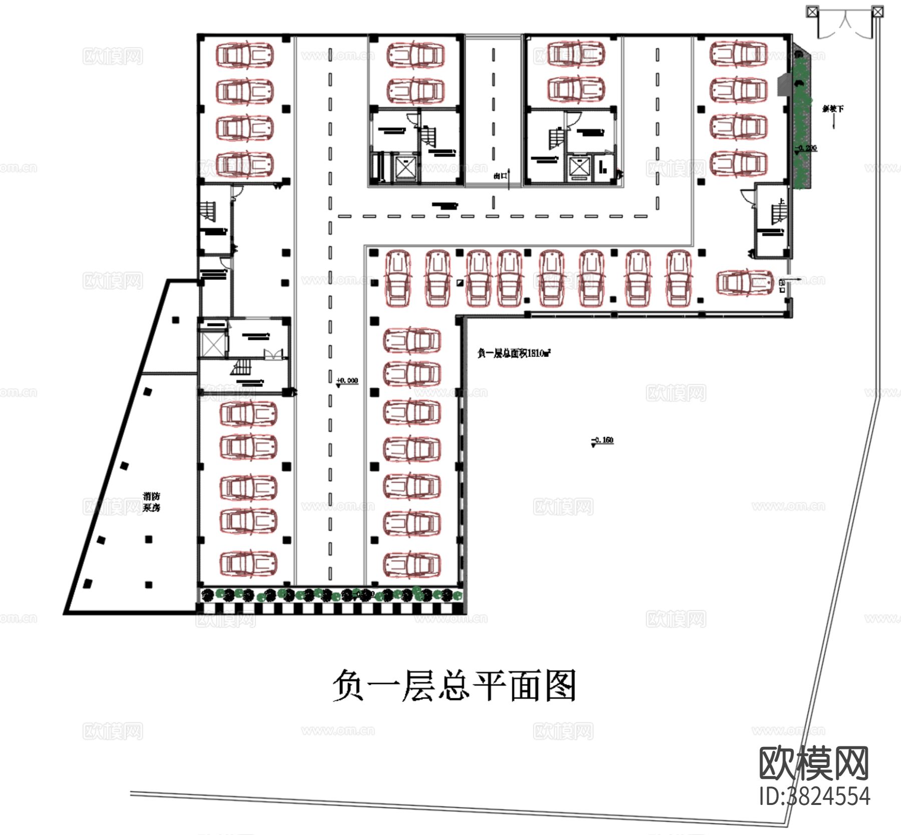 乡村酒店民宿平面图