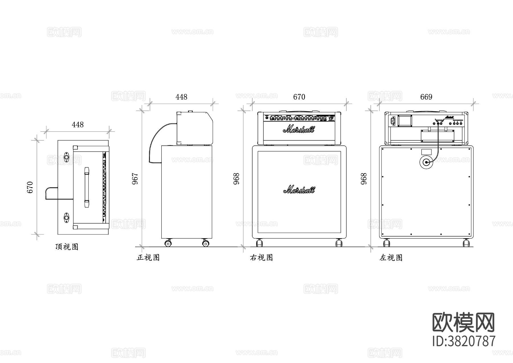 吉他放大器原理图cad图库下载