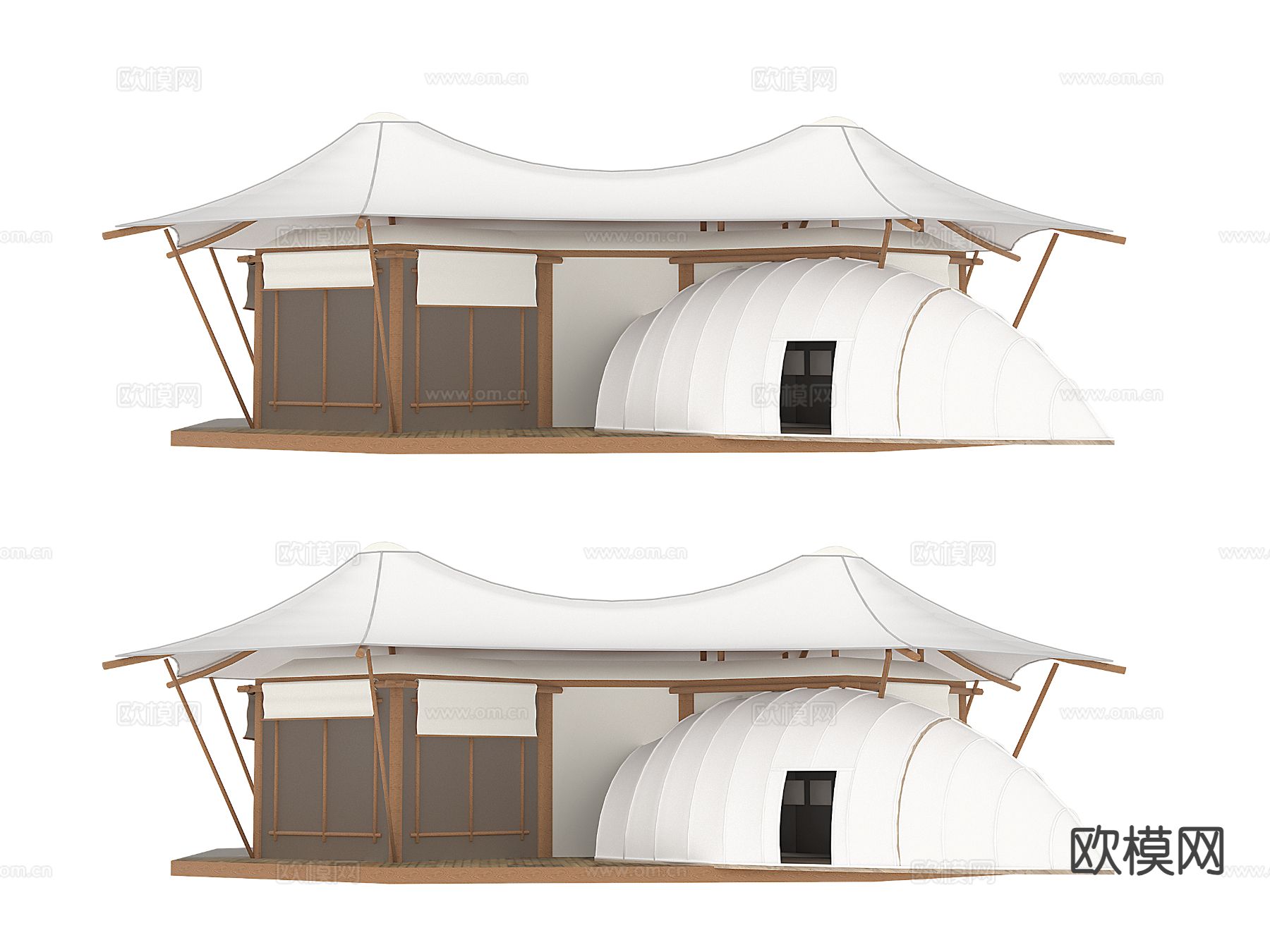 户外帐篷3d模型下载