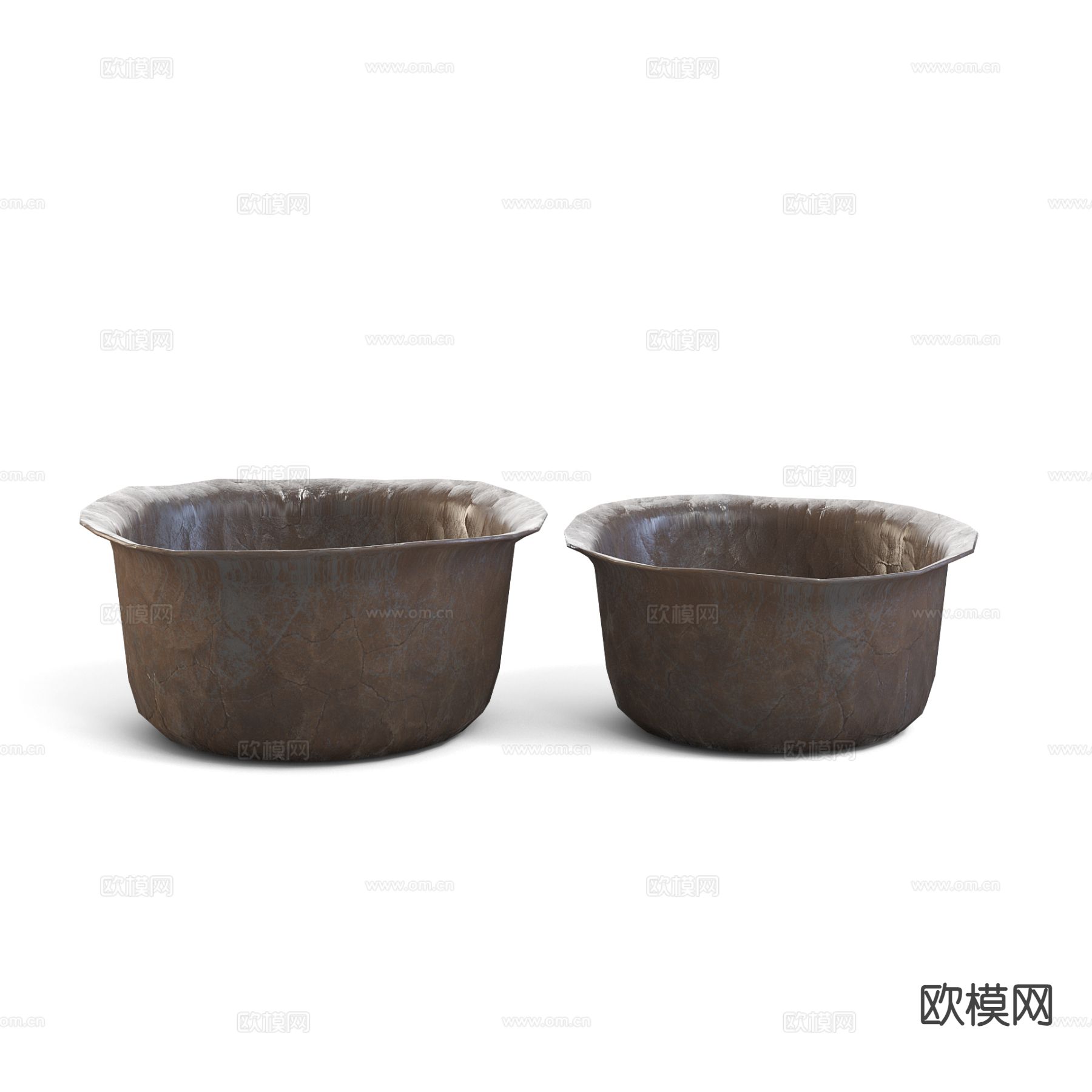 碗 铁碗 盆3d模型下载