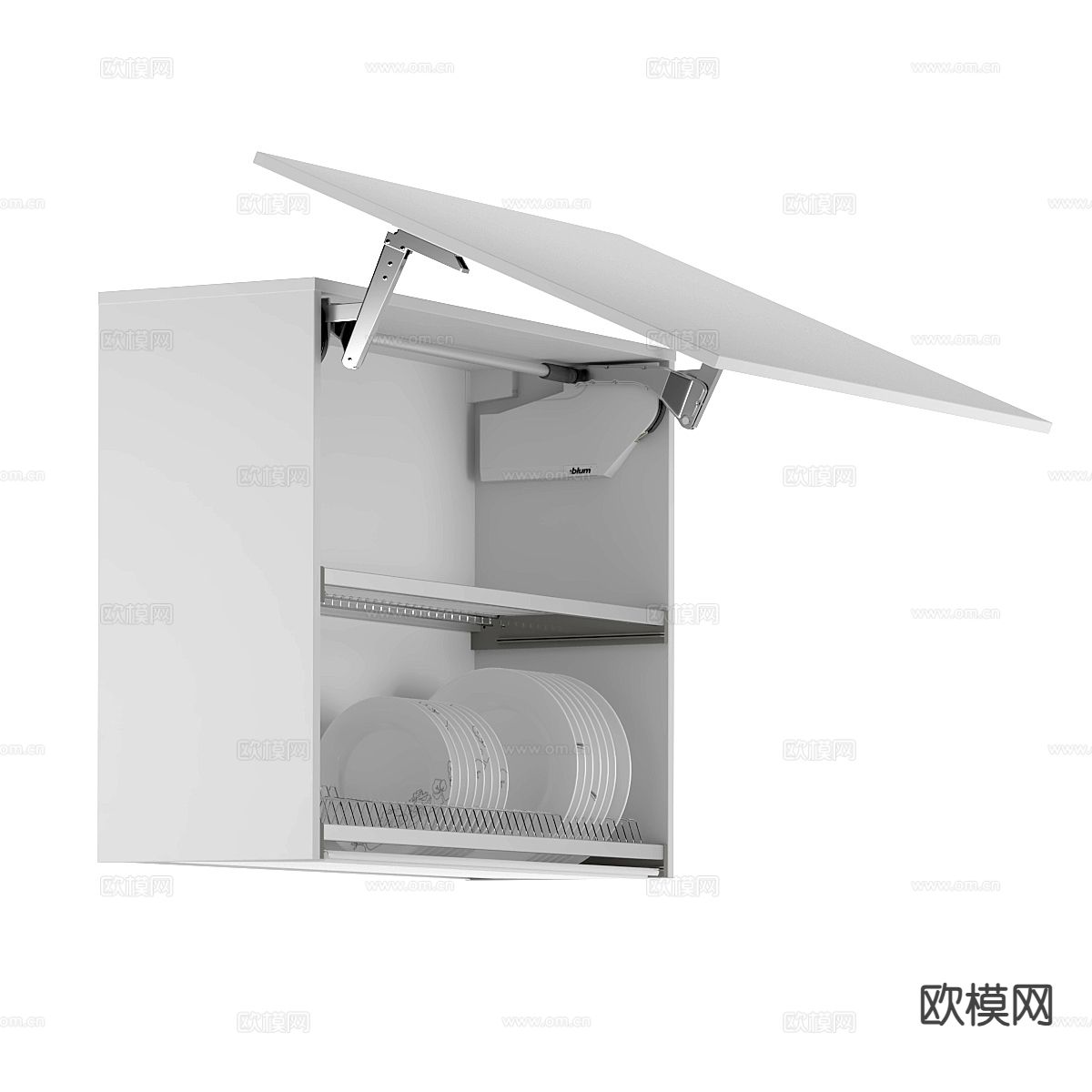 现代吊柜 餐具柜3d模型