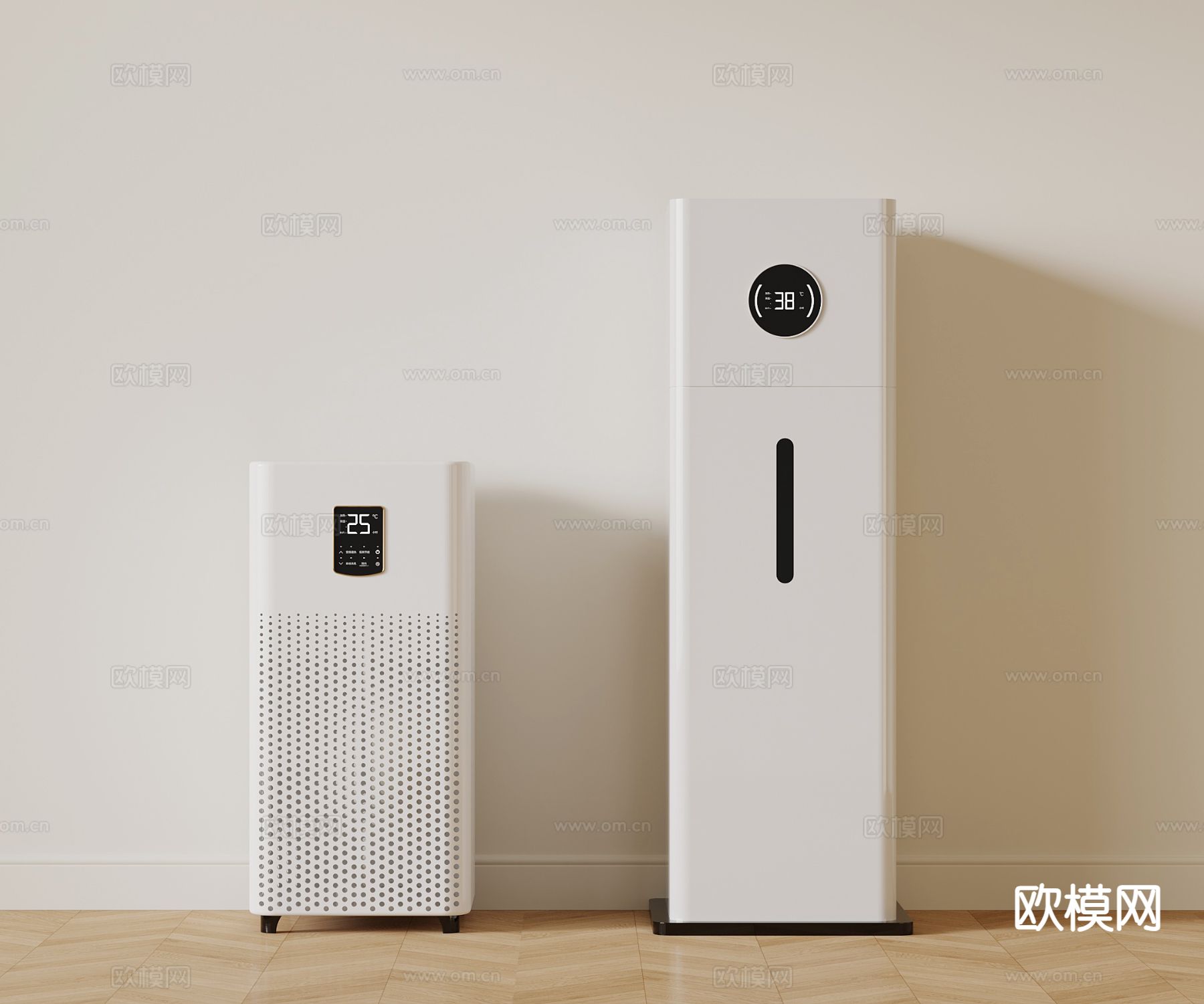 空气净化器 加湿器3d模型下载