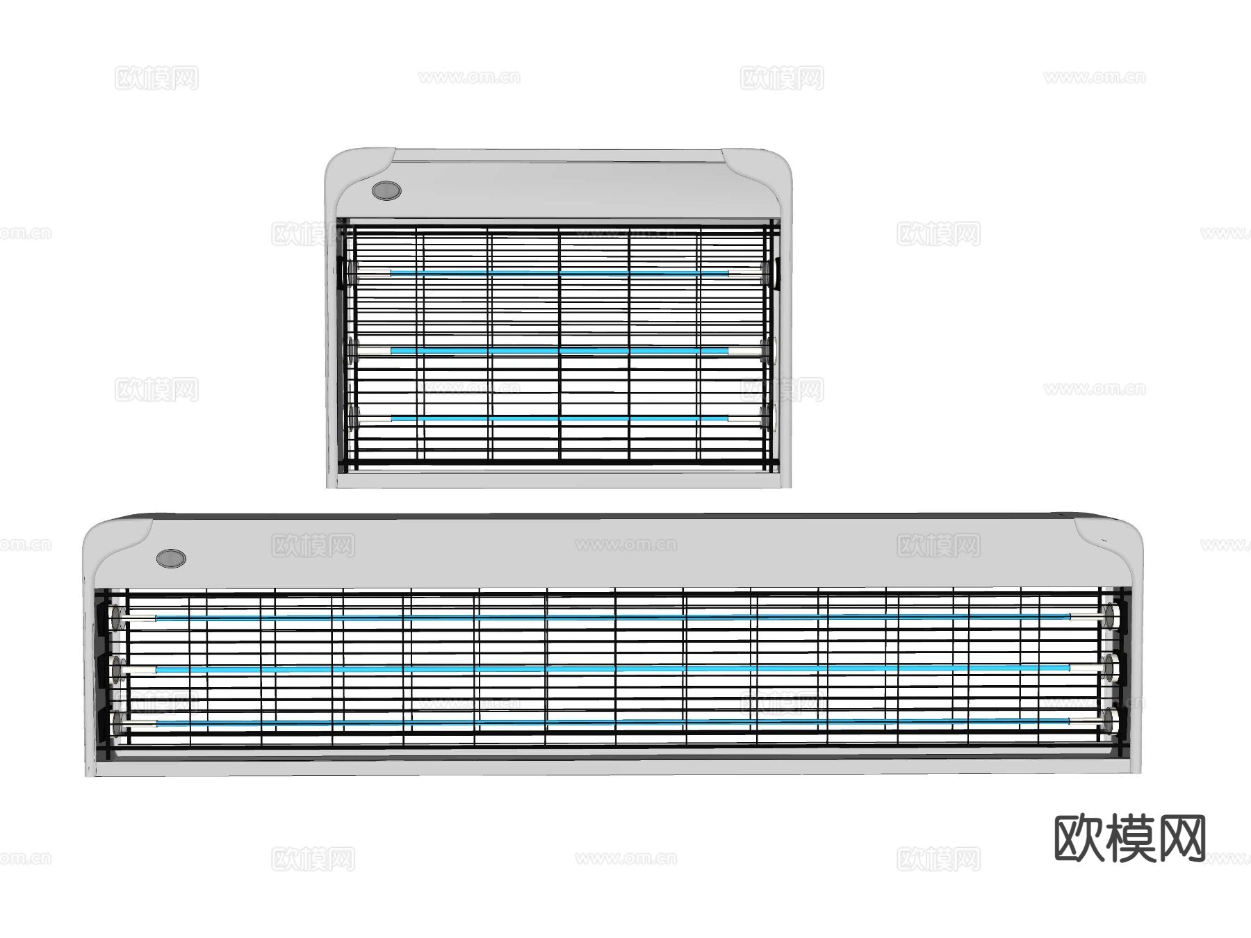 灭蝇灯驱蚊灯su模型