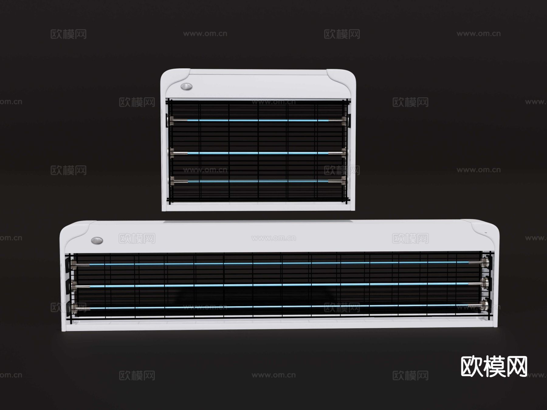 灭蝇灯驱蚊灯su模型