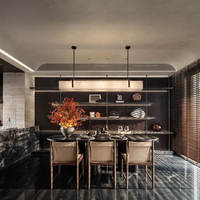 唐忠汉设计|复古风餐厅