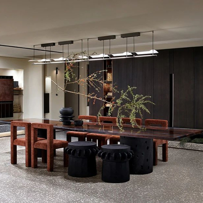 唐忠汉设计|意式别墅餐厅