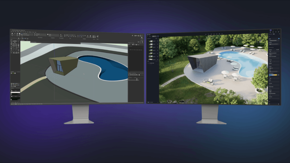 Vectorworks-D5 实时同步插件