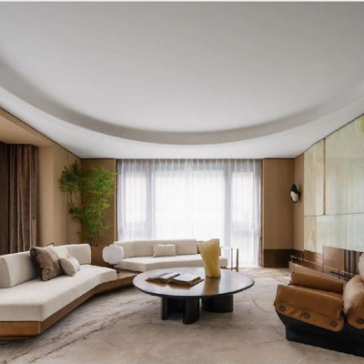 WSD 世尊设计丨现代客厅