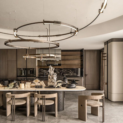 WSD 世尊设计丨麓湖定制级 奢华餐厅