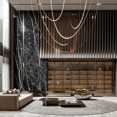 唐忠汉 | 别墅客厅