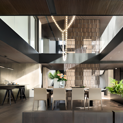 李玮珉｜山间豪宅别墅餐厅