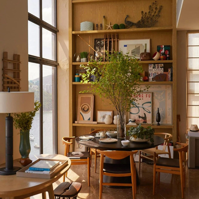 傅厚民 原木风公寓一角