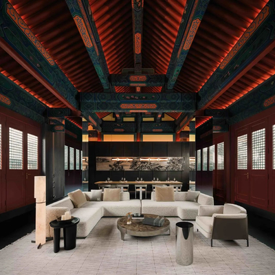 雅布新作  故宫 · 源邸 四合院大厅