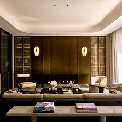 李玮珉 x 集艾设计｜上海越秀 ·别墅客厅
