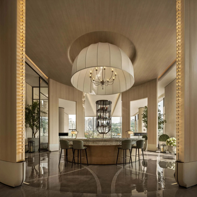 郑忠CCD×重庆华润嘉宸：售楼处水吧区