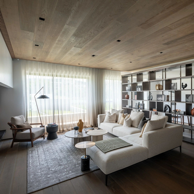 李玮珉x雍萃 原木风客厅