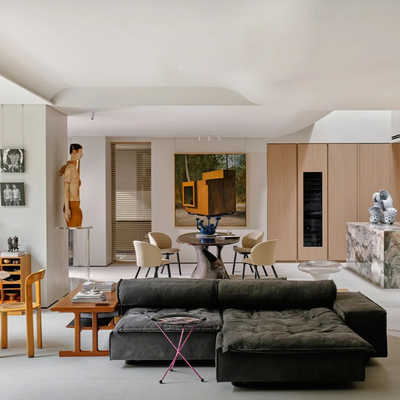 黄全 创意中古风客厅