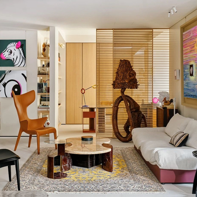 黄全|维⼏设计 复古客厅