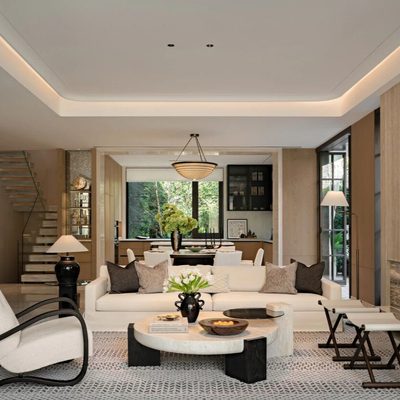 李益中新作  温州第四代住宅 叠墅客餐厅