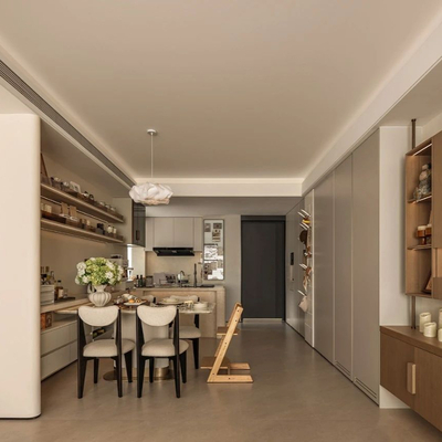 郑中CCD x LSD 奶油风餐厅