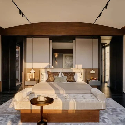 【孙建亚】卧室 杭州绿城·溪径恒庐360㎡合院别墅