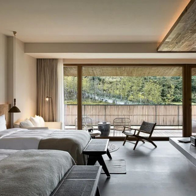 徐晶磊 慢珊瑚设计 民宿双人房