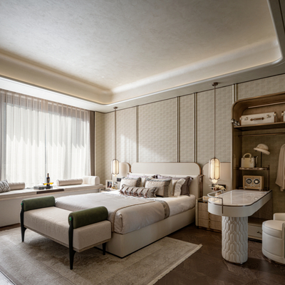 CCD x SRD 上海中建·玖上琅宸样板间卧室