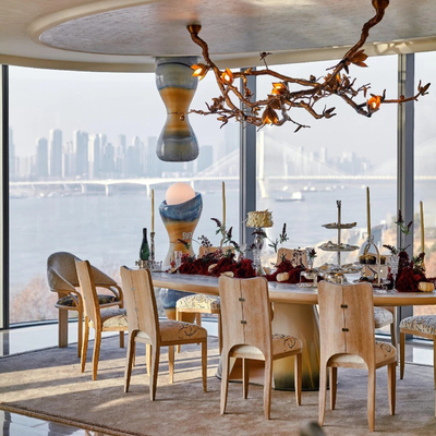 CCD-召禾设计  武汉华润·长江天际 大平层餐厅