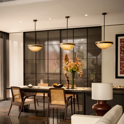 李益中 奢华复古别墅餐厅