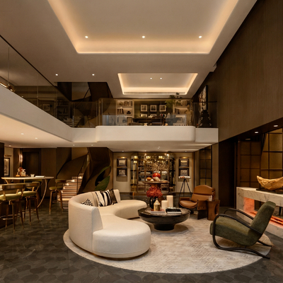 李益中 南通「招商蛇口·运河院子」别墅客厅